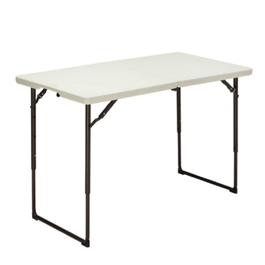 4' Blow Mold Table Folding In Half with U leg