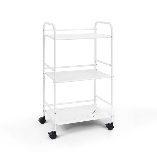 3-Tier Metal Rolling Utility Cart