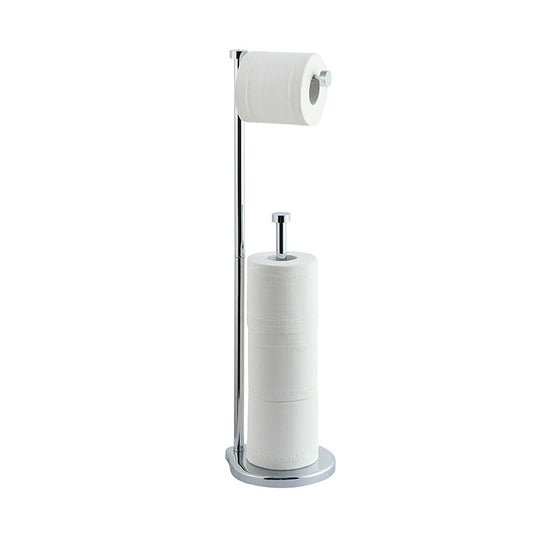 Classic Free Standing Toilet Paper Holder Stand