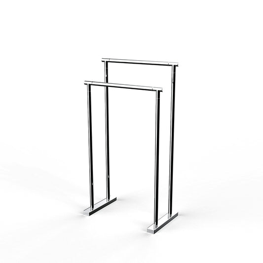 Small Double Rod Towel Rack