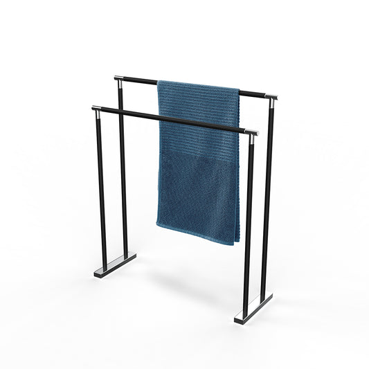 Large Double Rod Towel Rack