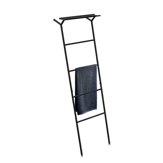 Y type Towel Ladder Leaning Holder with storage tray