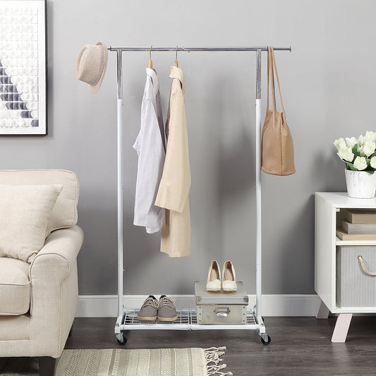 Johnny Jack Garment Rack With Shelve