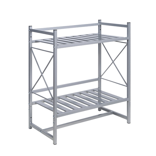 Classic Square 2 Tier Wall Mounted Shelf