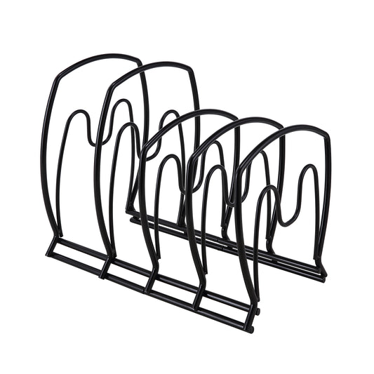 Heavy Duty Pan Organizer Space Saving Kitchen Storage