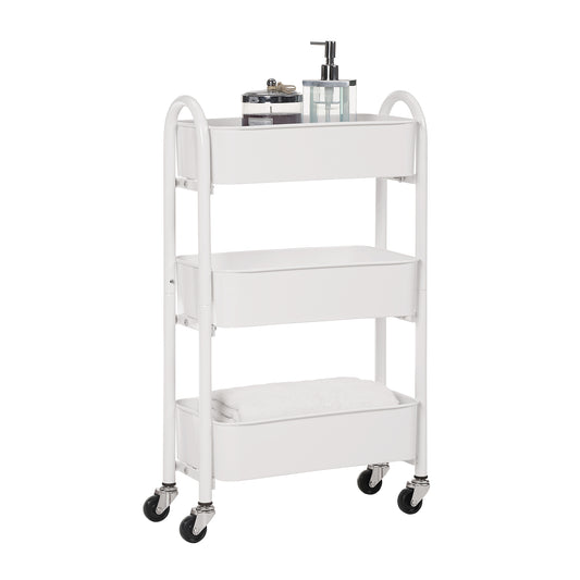 Slim Narrow Purpose 3 Tier Rolling Cart