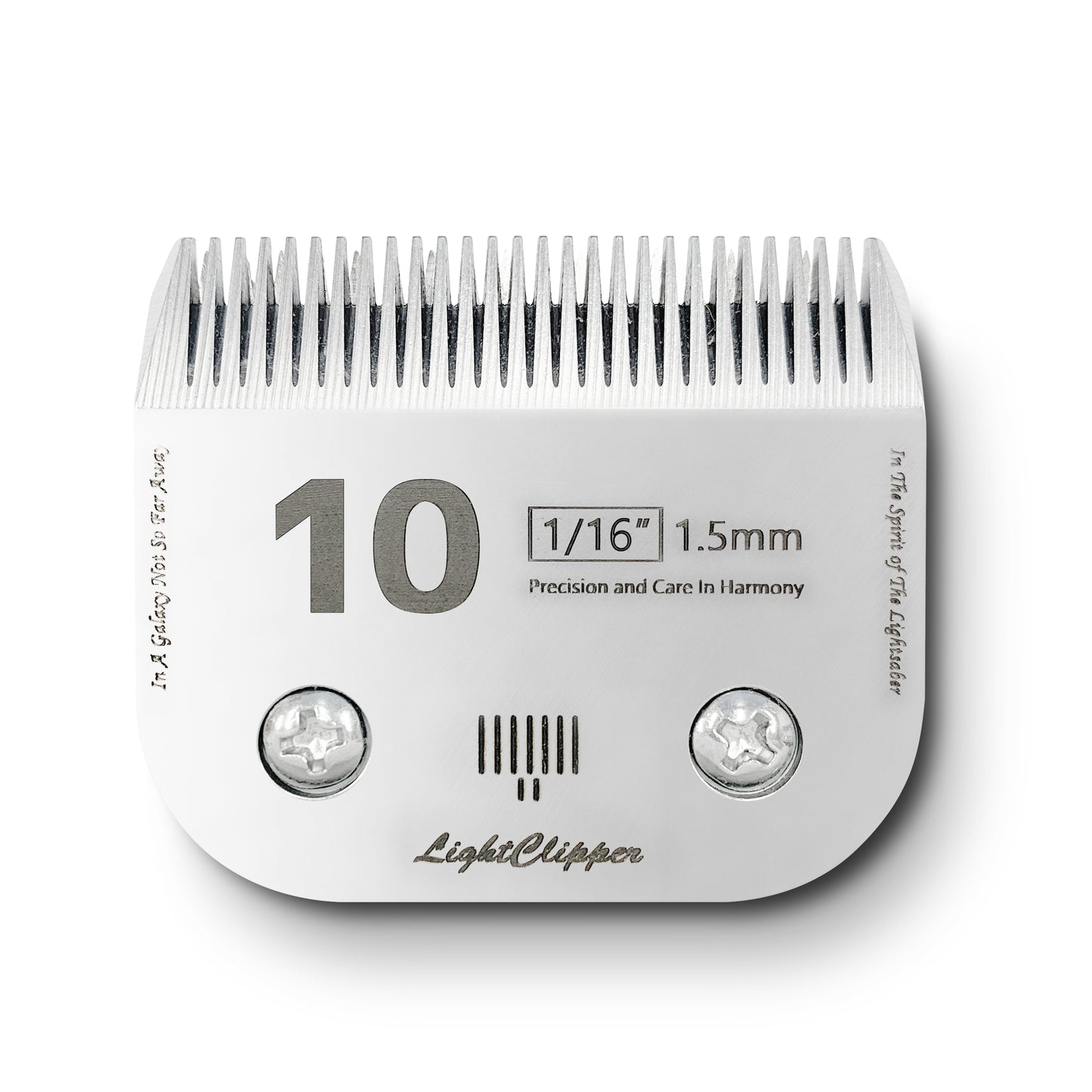 Detachable Ultra Edge Dog Clipper Blade - Constructed of Carbonized Steel, Resists Heat and Rust with Long-Lasting Sharp Edges