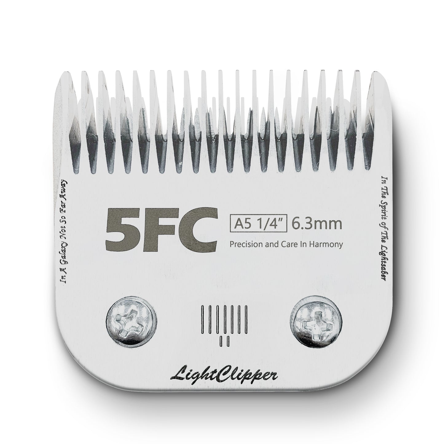 Detachable Ultra Edge Dog Clipper Blade - Constructed of Carbonized Steel, Resists Heat and Rust with Long-Lasting Sharp Edges
