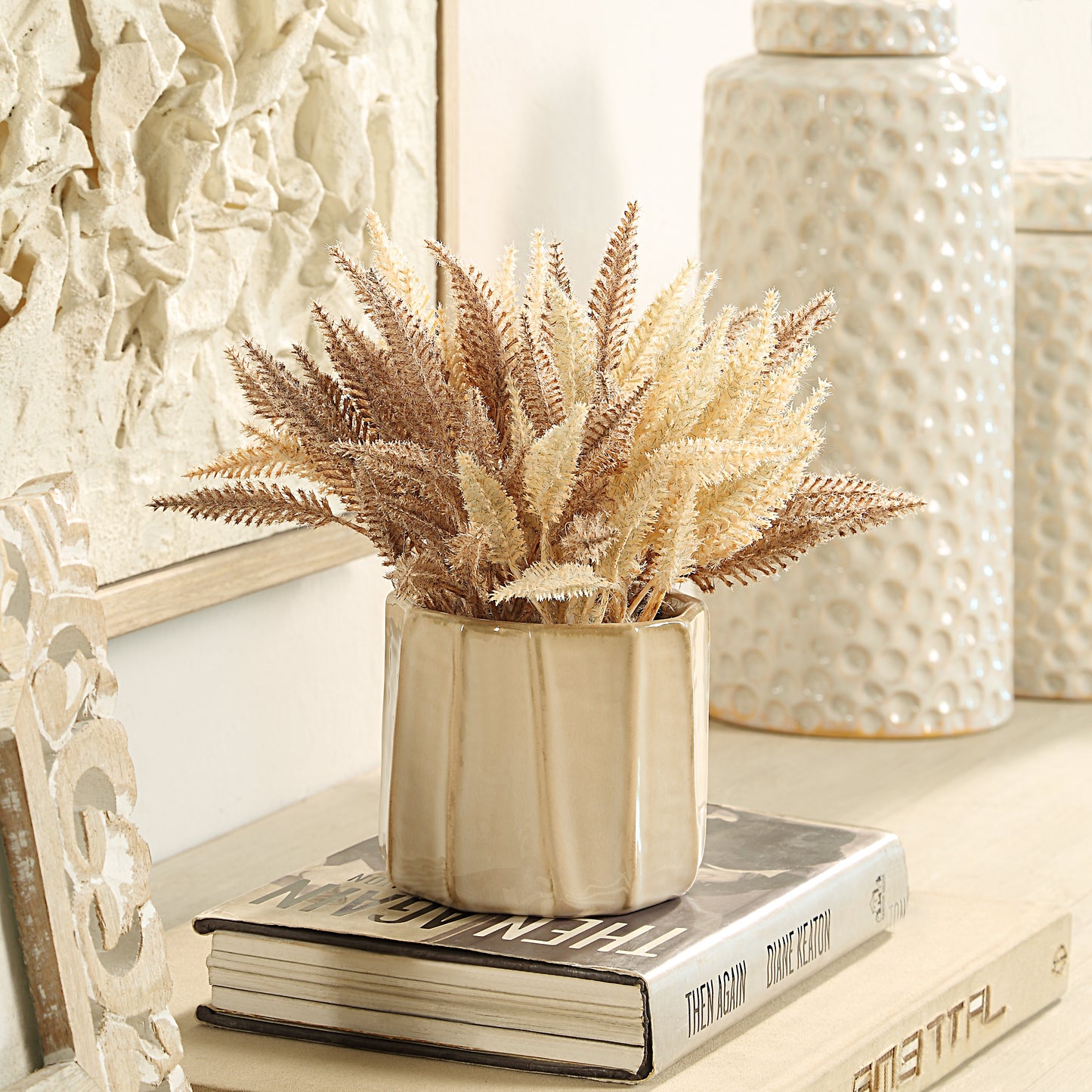 Timeless Luxe Bloom Collection – Premium Artisan Artificial Floral Decor for Home, Office, Events, and Indoor Spaces (Autumnal Harmony Bouquet)