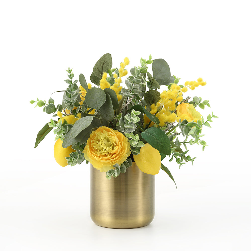 Timeless Luxe Bloom Collection – Premium Artisan Artificial Floral Decor for Home, Office, Events, and Indoor Spaces (Autumnal Harmony Bouquet)