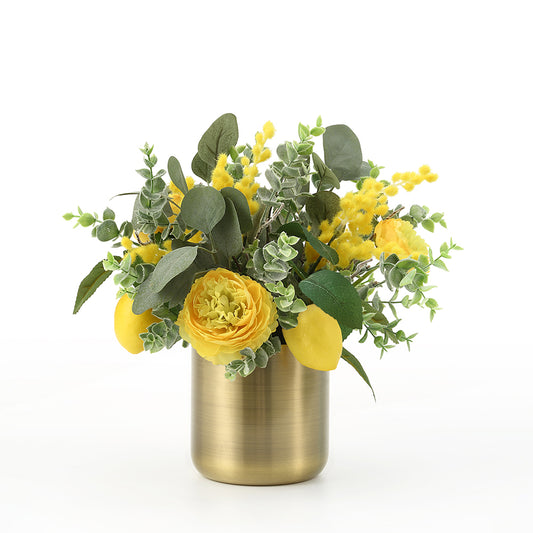 Timeless Luxe Bloom Collection – Premium Artisan Artificial Floral Decor for Home, Office, Events, and Indoor Spaces (Autumnal Harmony Bouquet)