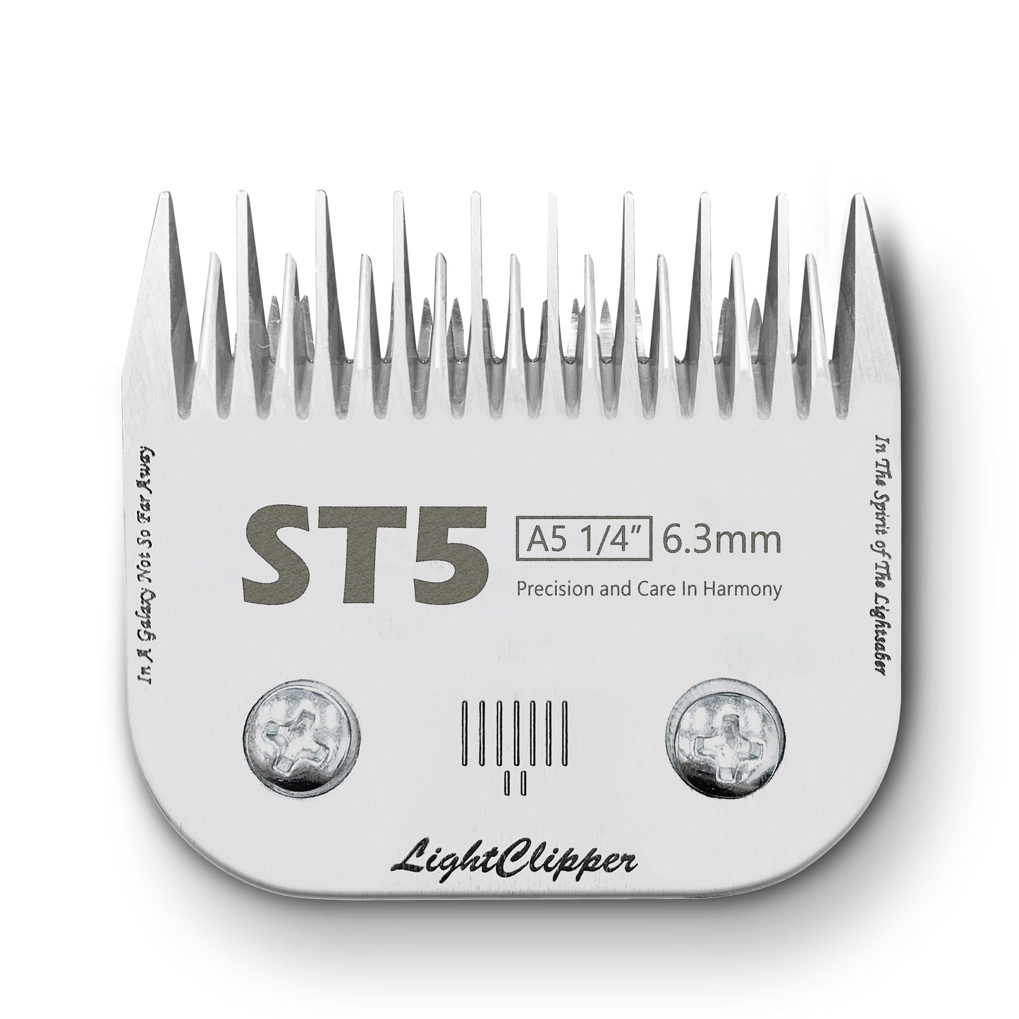 Detachable Ultra Edge Dog Clipper Blade - Constructed of Carbonized Steel, Resists Heat and Rust with Long-Lasting Sharp Edges