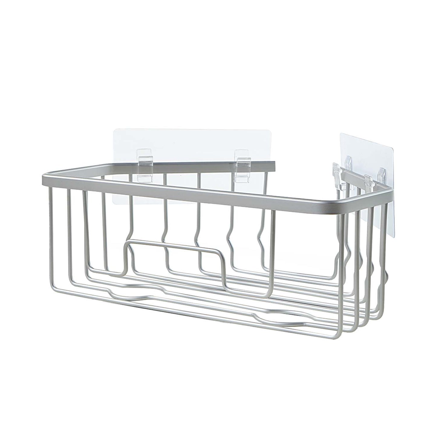 RustProof Aluminum Wall Mount Corner Shower Caddy