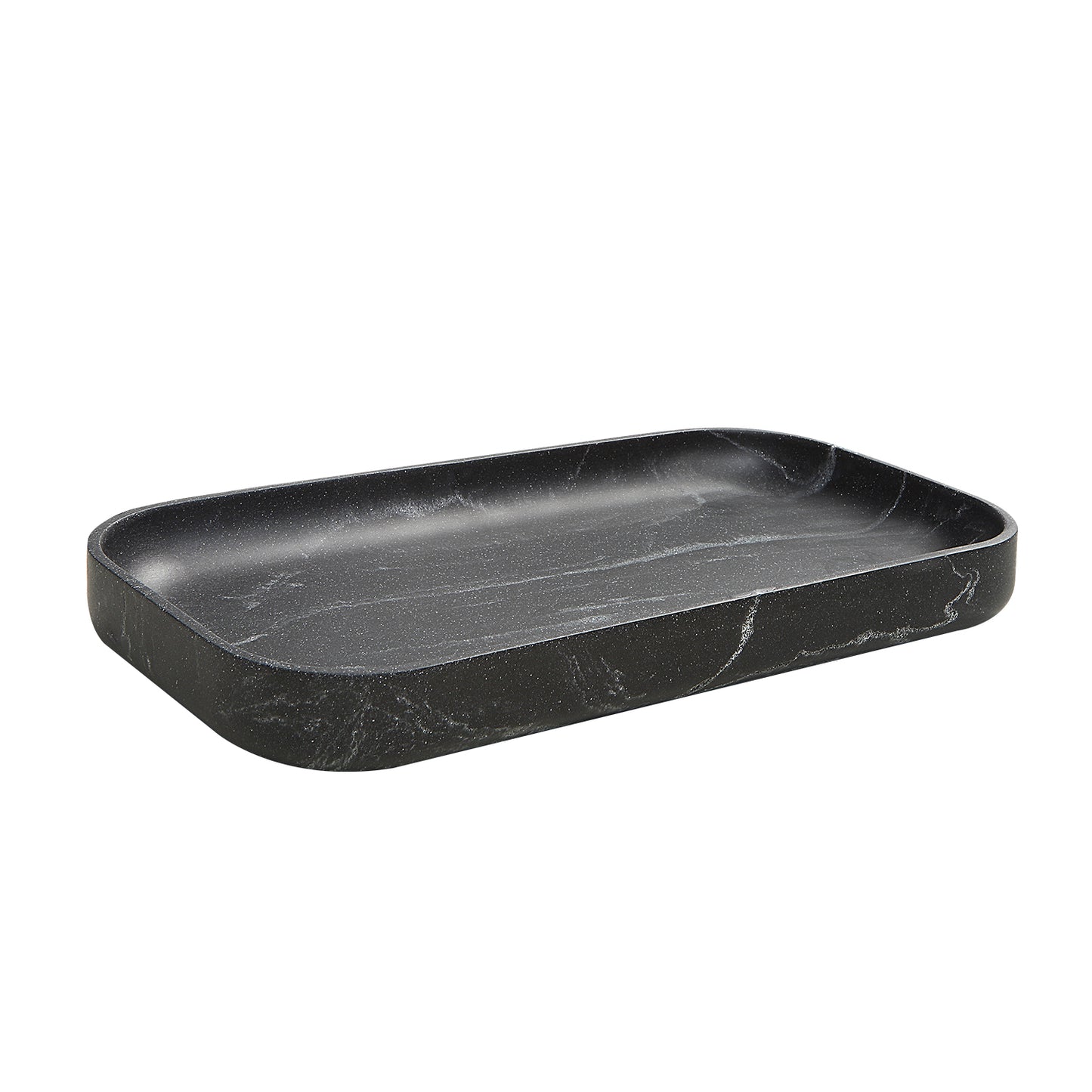 Classic Vanity Jewelry Organizer Resin Faux Tray