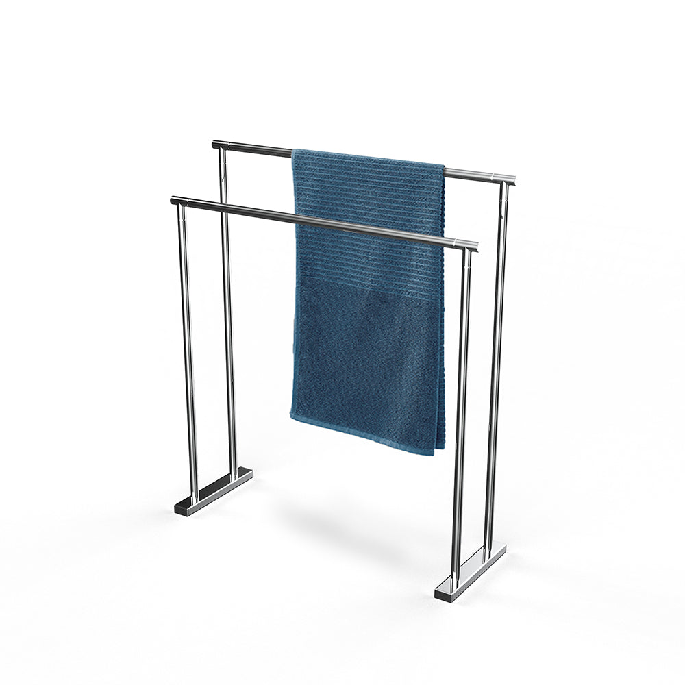 Large Double Rod Towel Rack