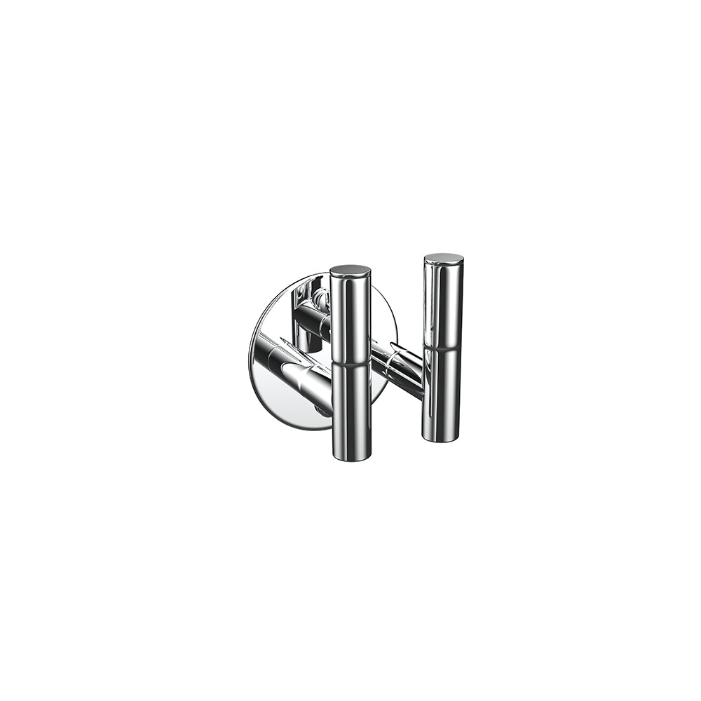L Type Wall Mount Double Towel Holder
