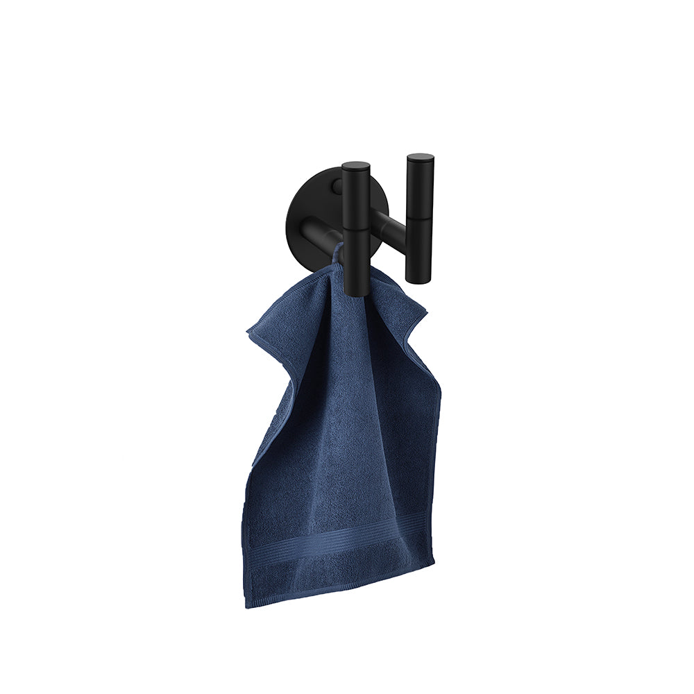 L Type Wall Mount Double Towel Holder
