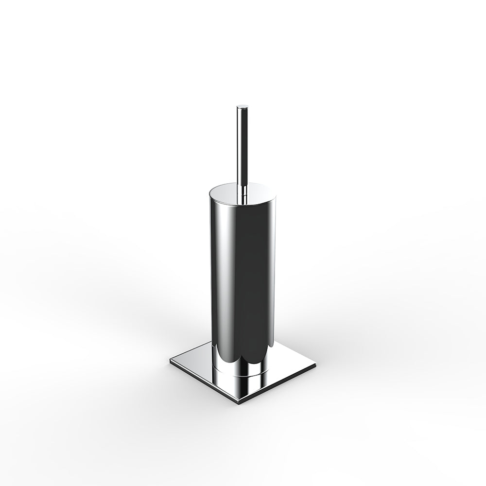 Toilet Brush Holder with Square Base