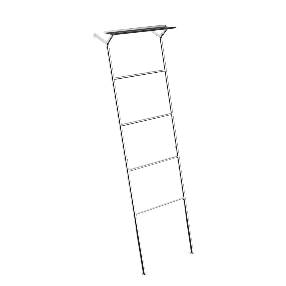 Y type Towel Ladder Leaning Holder with storage tray