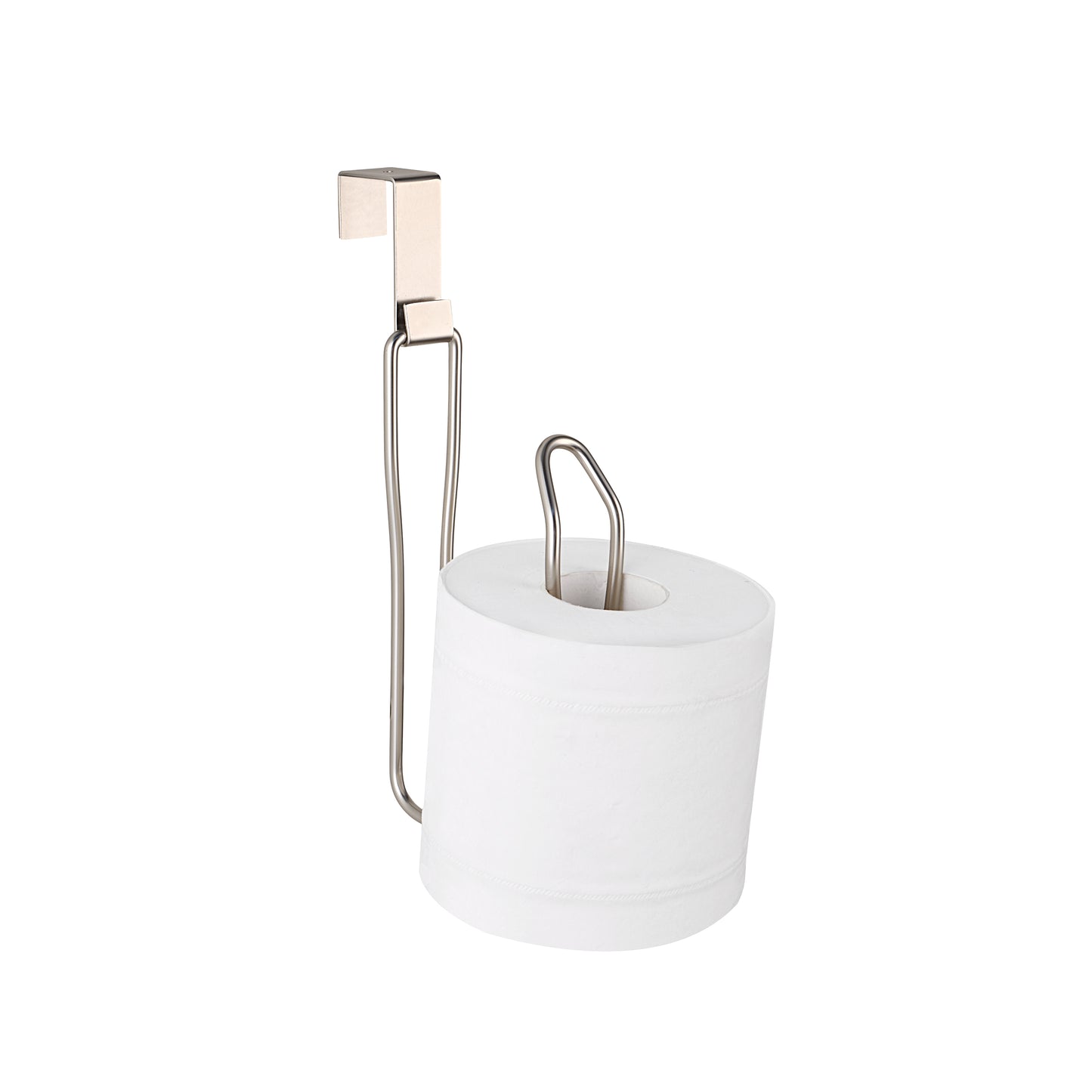Over The Tank Toilet Tissue Paper Roll Holder Dispenser