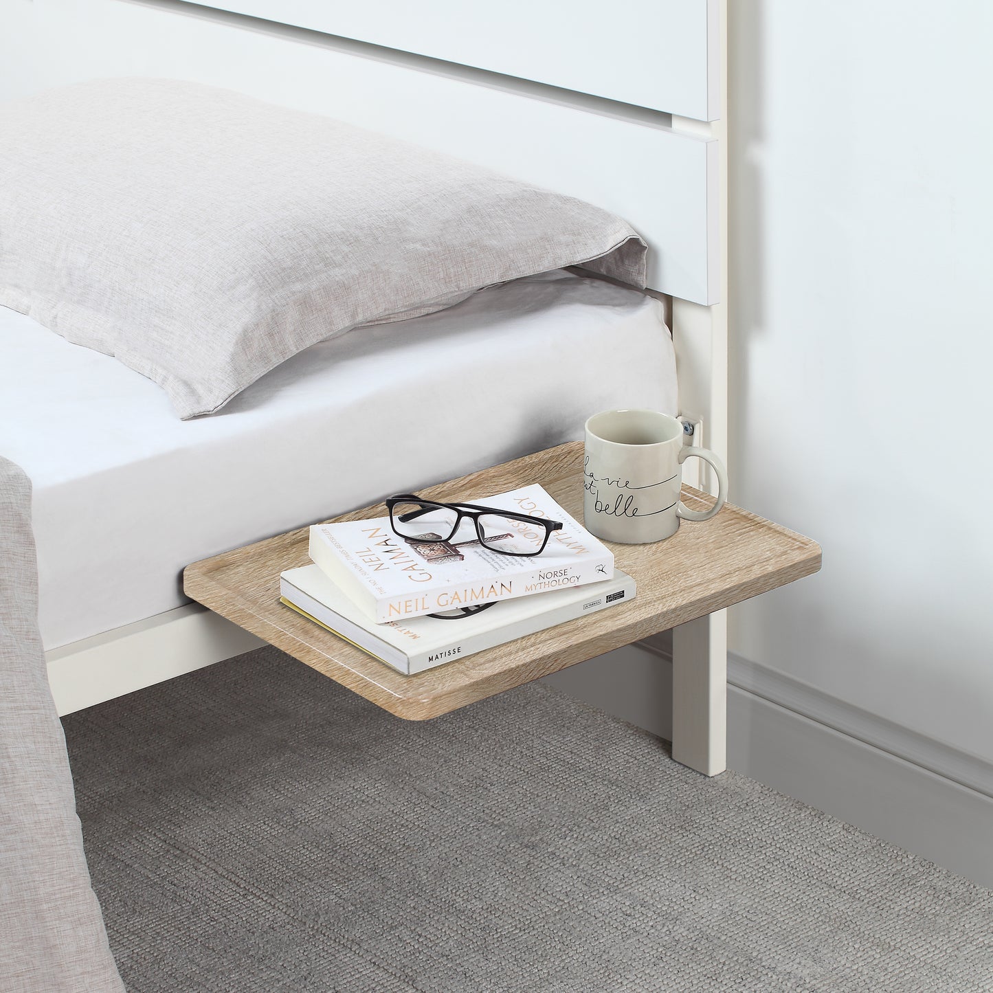Large Bedside Shelf for Bunk Bed, Lofts & Bed Frame