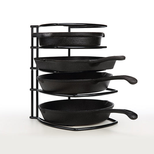 Heavy Duty Pan Organizer Space Saving Kitchen Storage