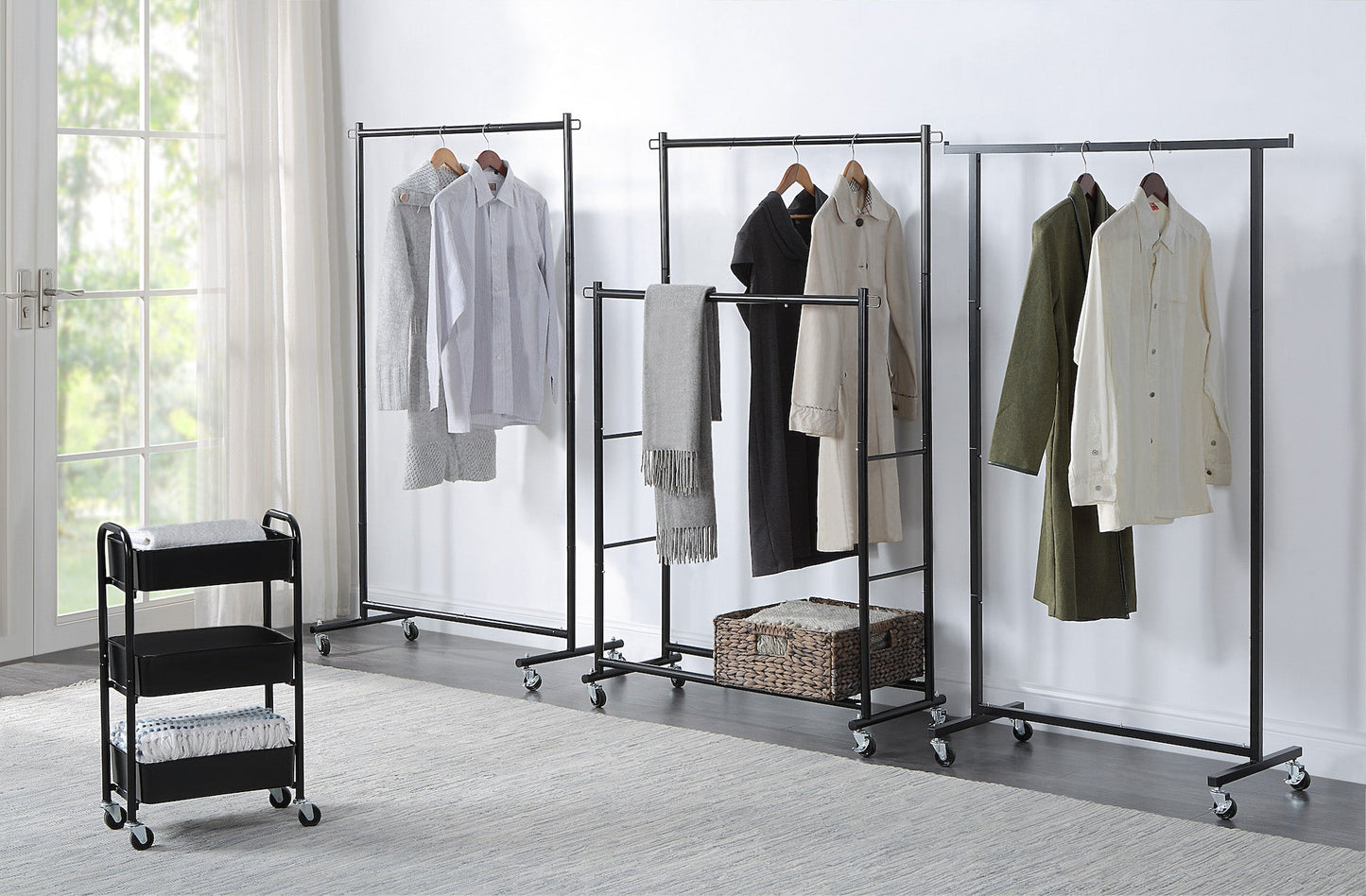 Classic Double Standard Garment Rack
