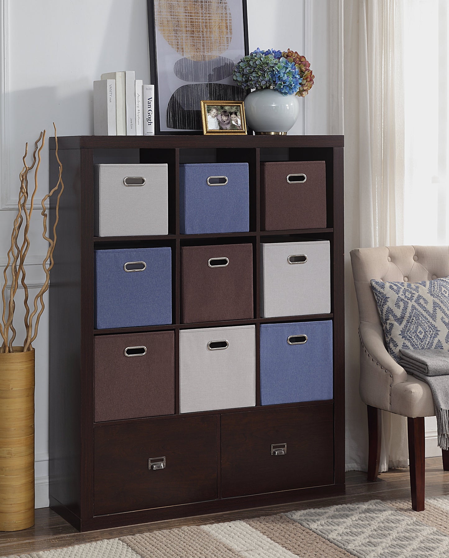 13" 300 D Oxford Fabric Foldable Storage Bin